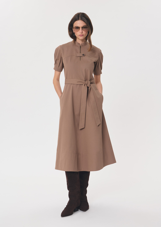 Rick's Robe caramel midday belted Caramel TARA JARMON CH