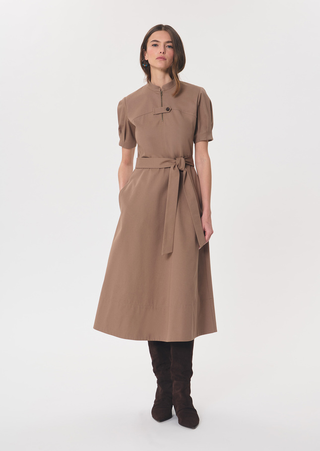 Rick's Robe caramel midday belted Caramel TARA JARMON CH