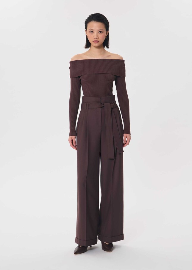 Pia Pants large tonka belted Tonka TARA JARMON CH