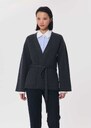 Gaya Vest to tie Gray grey TARA JARMON CH