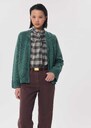 Giuliana vest thyme with patch pockets Thym TARA JARMON CH