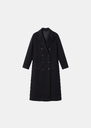 Montaine Coat long black crossover Black TARA JARMON CH