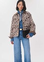 Marcus Coat ecru floral print Off-white TARA JARMON CH