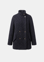 Mathis Coat short midnight blue crossover Night TARA JARMON CH