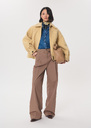 Perina trousers large caramel belted Caramel TARA JARMON CH