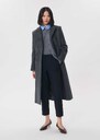 Philippa trousers navy blue right with lapel Night TARA JARMON CH