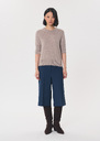 Paoline sweater hazelnut short-sleeved Nut brown TARA JARMON CH