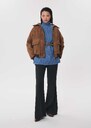 Piccolina Sweater blue turtleneck Blue TARA JARMON CH