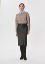 Perry sweater caramel balloon sleeves Caramel TARA JARMON CH