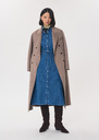Rodeo Dress long blue denim dress with belt Denim TARA JARMON CH