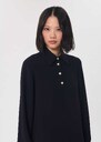 Top Tessy midnight blue with embroidered collar Night TARA JARMON CH