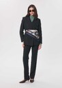 Virginia jacket belted grey blazer Grey TARA JARMON CH