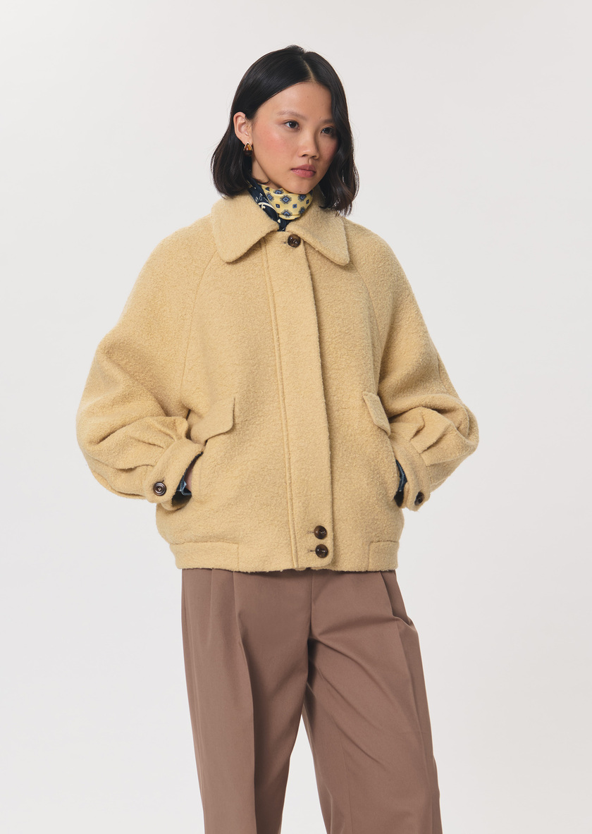 Billie Jacket vanilla with patch pockets Vanilla TARA JARMON CH