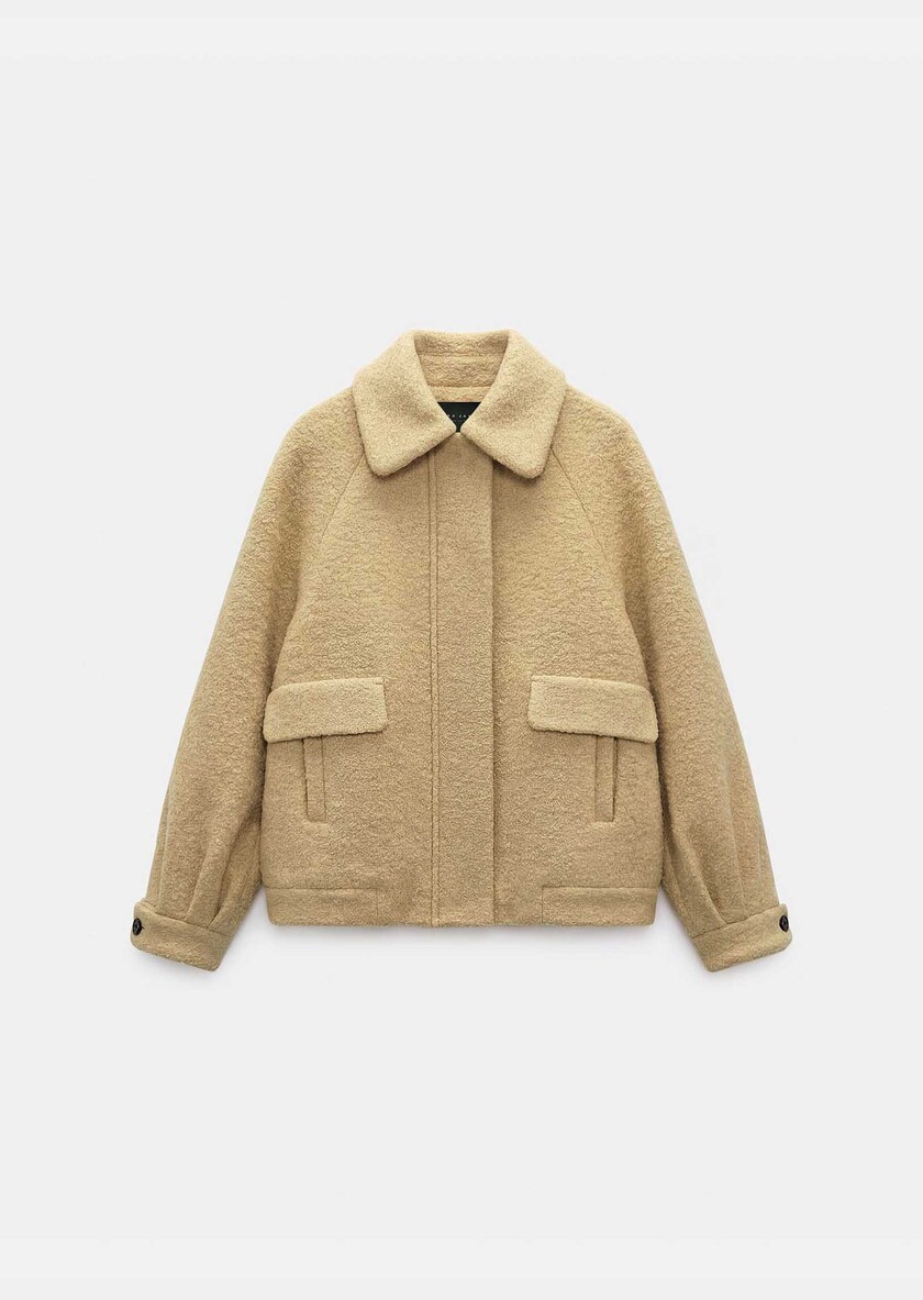 Billie Jacket vanilla with patch pockets Vanilla TARA JARMON CH