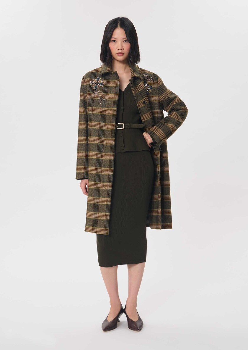 Gisela vest khaki fitted Khaki TARA JARMON CH