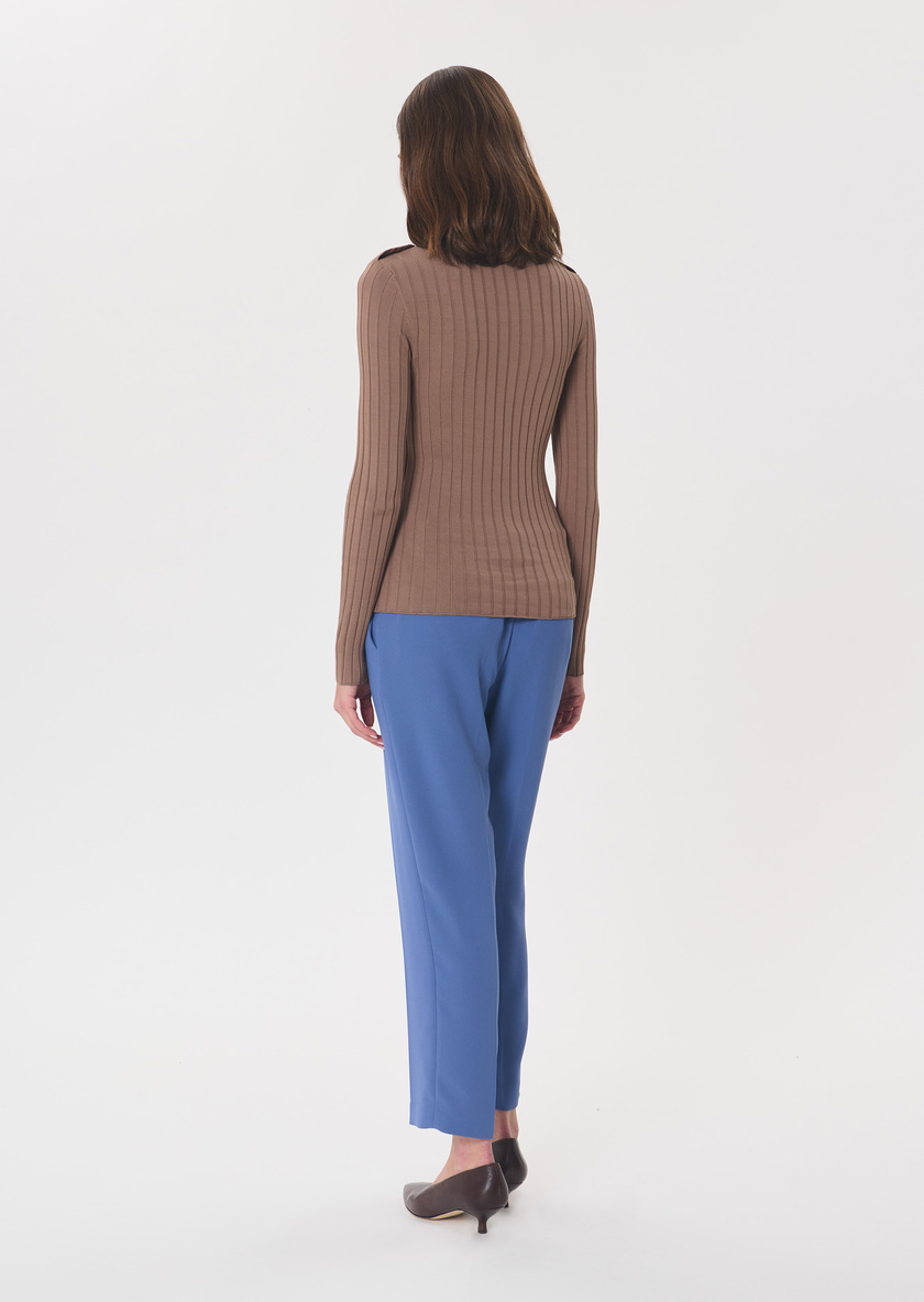 Prisca sweater caramel pockets Caramel TARA JARMON CH