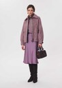 Julia Skirt long, flowing purple Pourpre TARA JARMON CH