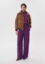 Pia Pants high waist Mûre TARA JARMON CH