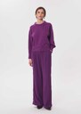 Polyn sweater ripe balloon-sleeved Mûre TARA JARMON CH