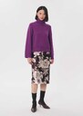 Palina Sweater ripe turtleneck Mûre TARA JARMON CH