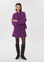 Roline Dress short ripe breast Mûre TARA JARMON CH