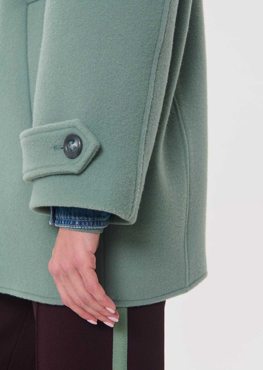Maurice Coat celadon green Céladon TARA JARMON CH